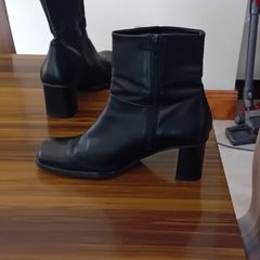 Next ladies black ankle boots