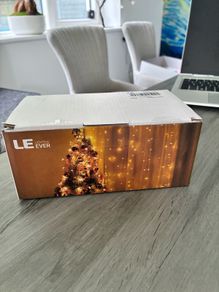 LE Curtain Light Set - 8 Modes - Battery Operated