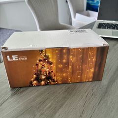 LE Curtain Light Set - 8 Modes - Battery Operated