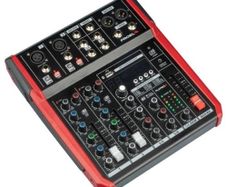 Proel PLAYMIX6 Compact Mixer with Built-in Effects, Bluetooth  USB