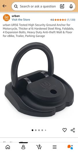 Anchor for Motorcycle
