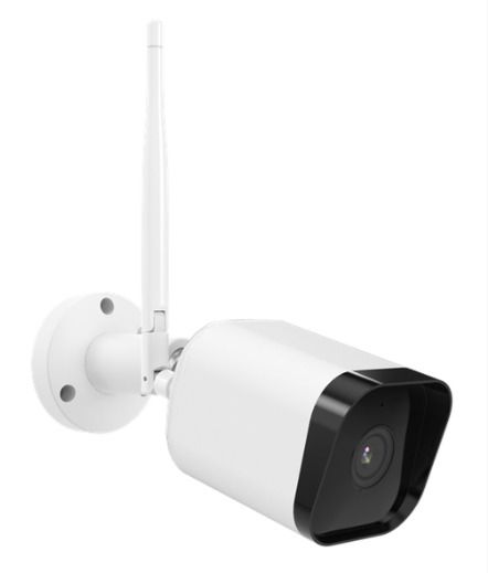 Deltaco Smart Outdoor WiFi Camera, IP65, 2MP, ONVIF, white