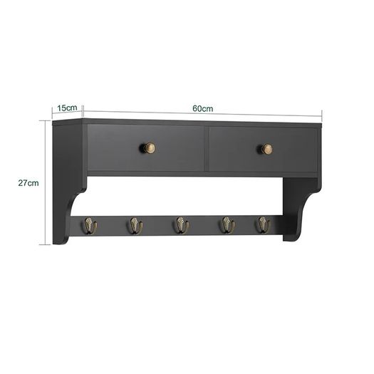 All-in-One Wall Coat Rack
