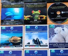 David Atteborough/Natural History dvds