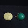 Antique Imperial Russian 14ct Gold Jade Brooch Moscow c.1890 1896 6g Image 6