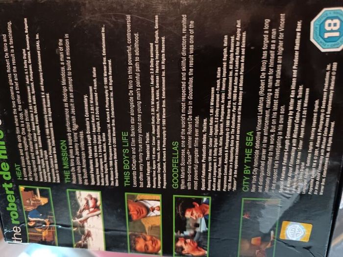 Boxset Robert Di Nero
