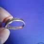 9k gold signet ring Image 2