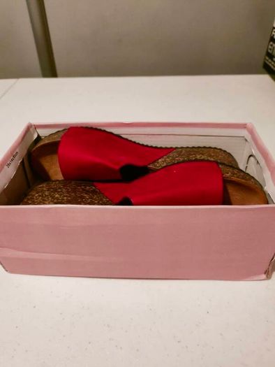 women's wedge mules