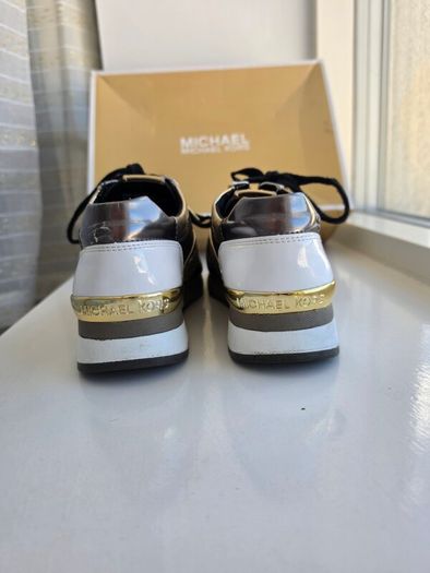 Michael Kors Leather Allie Trainers