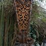 Antique Original Art Deco Brass Fan Fireplace Screen 32" Image 2