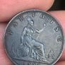 1881 Farthing Victoria Image 3