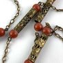 Vintage 1960's Brass Necklace Image 6