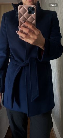Jaeger belted wool coat . Size 8 -10. V.good condition