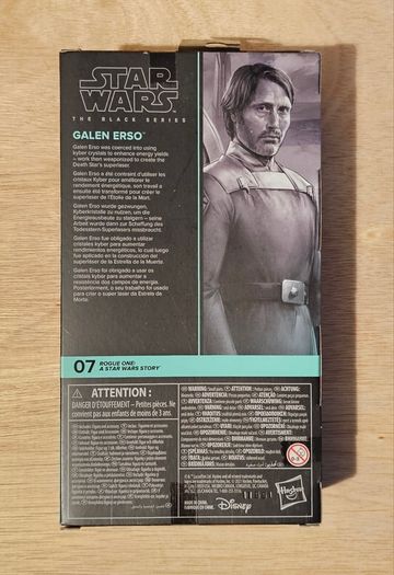 Star Wars Galen Erso 6" Scale Black Series New & Unopened
