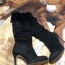 Ladies Dune knee boots size 5 Image 4