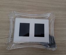 Waterford Crystal Double Photo Frame: Beautiful Condition