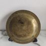 Vintage Hammered Medallion Round Brass Wall Art Plate Plaque Art Plate Image 3