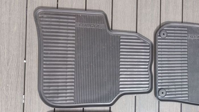 Rubber floor mats