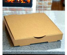 80 x 12-Inch Brown Corrugated Pizza Boxes