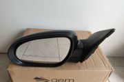 Door Mirror Left Electric Heated Primed Hyundai i30 2007-2011