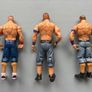 Bundle of 3 John Cena WWE Action Figures - 1 x Jakks and 2 x Mattel Image 2