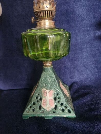 Victorian oil lamps