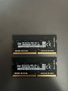 SK Hynix 2x 4Gb memory module 2666v