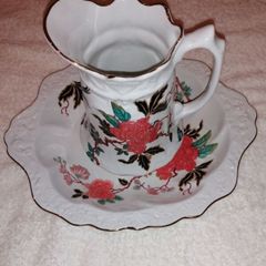 James Kent Old Foley Pitcher & Bowl Eastern Glory