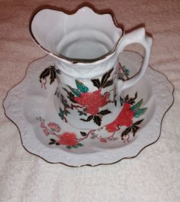James Kent Old Foley Pitcher & Bowl Eastern Glory