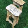 Hand Made Custom Built Home Bar Garden Stools Image 10