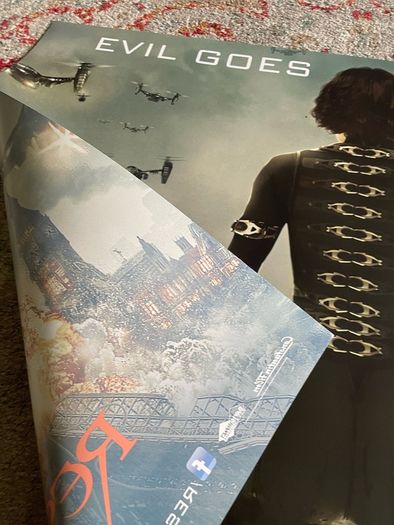 Resident Evil Retribution - Quad Cinema Poster