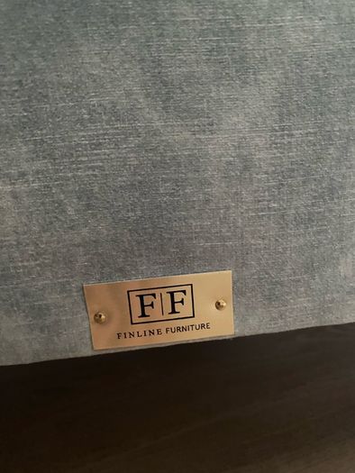 Finline Furniture Couch and Footstool Daytona