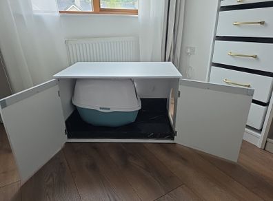 cat litter cabinet