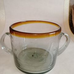 Hand Blown Studio Glass Champagne Bucket