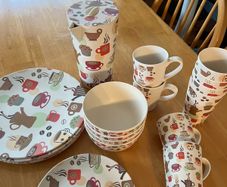 Melamine outdoors dining set