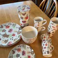 Melamine outdoors dining set
