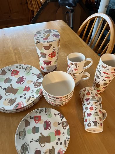 Melamine outdoors dining set