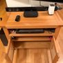 Oak Tv Unit With Storage Image 5