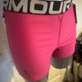 BNWT Under Armour pink Compression Mid Rise shorts size L UK14 EU42 Postage included Image 8
