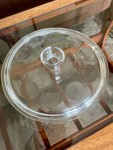 New Vintage Pyrosil Casserole Dish Spice of Life La Romarin 1970s with Lid and Original Box Unused