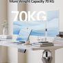 Electric Standing Desk 120x60cm Sit Stand Table Height Adjustable Image 6