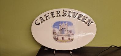 Hand crafted porcelain O Connell Memorial Church Cahersiveen Plaque made in Cahersiveen