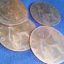 1897 Victoria Pennies. Image 3
