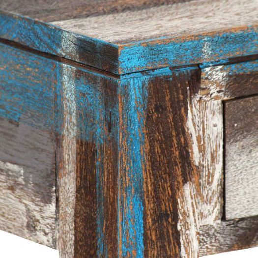 Console Table Solid Wood Vintage 118x30x80 cm