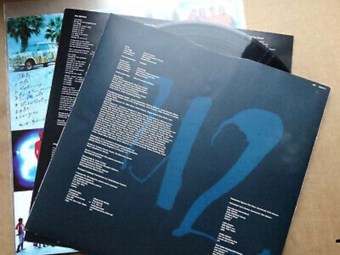 U2  - Achtung Baby Original 1991 First Press 12 inch Vinyl Album
