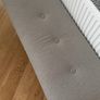 Beautiful Grey Footstool Image 4