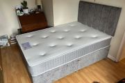 Brand New Stylist Single, Double King And Superking Sizes Divan Beds. Optional Drawers And Tufted Mattresses Instock