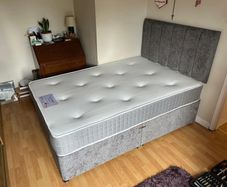 Brand New Stylist Single, Double King And Superking Sizes Divan Beds. Optional Drawers And Tufted Mattresses Instock