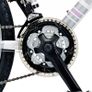 17" Reflex Impulse Ladies Front Suspension, 18 Speed, White Image 3