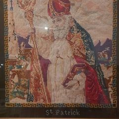 St Patrick needlework
